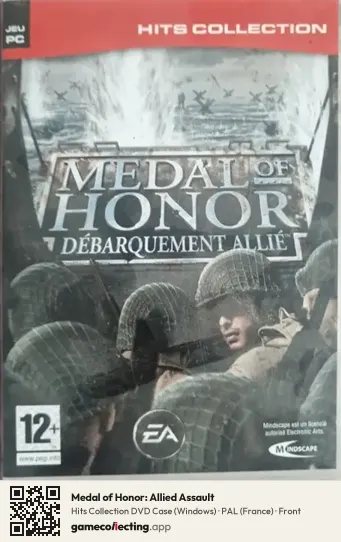 Medal of Honor: Allied Assault Computer, France box front