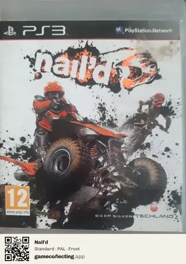 Nail'd PlayStation 3, PAL box front