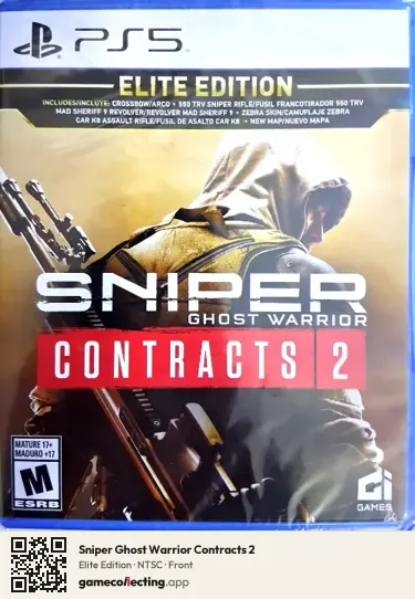 Sniper Ghost Warrior Contracts 2 PlayStation 5, NTSC box front