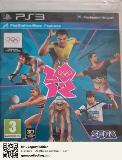 NHL Legacy Edition PlayStation 3, Nordic countries box front