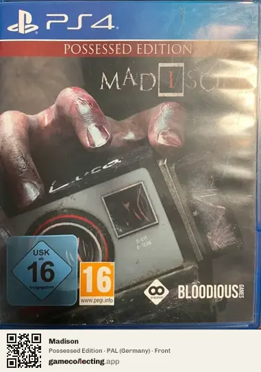Madison PlayStation 4, Germany box front