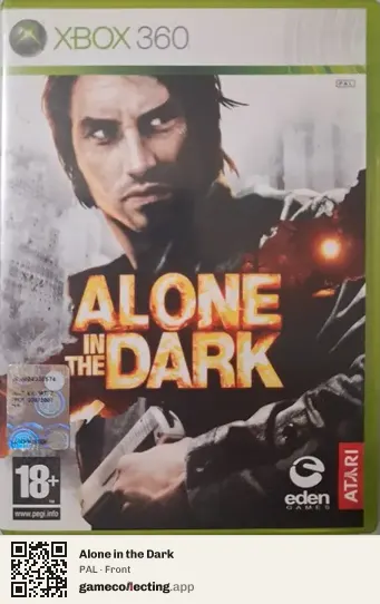 Alone in the Dark Xbox 360, PAL box front