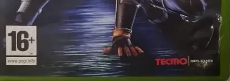 Ninja Gaiden, the PEGI square on its front