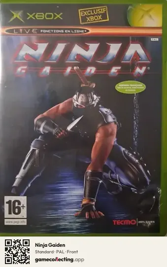 Ninja Gaiden Xbox, PAL box front