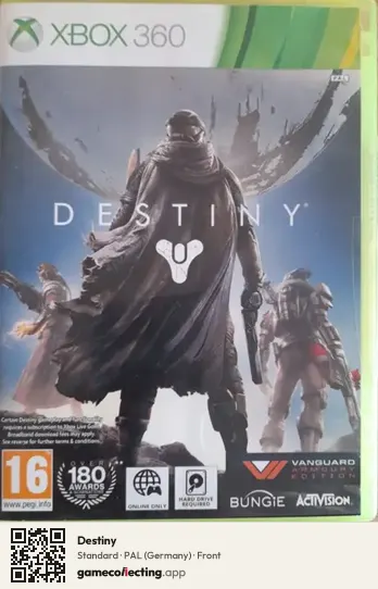 Destiny Xbox 360, Germany box front