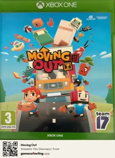 Moving Out Xbox One, Germany box front