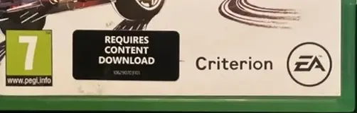 Burnout Paradise Remastered, the USK square on its front