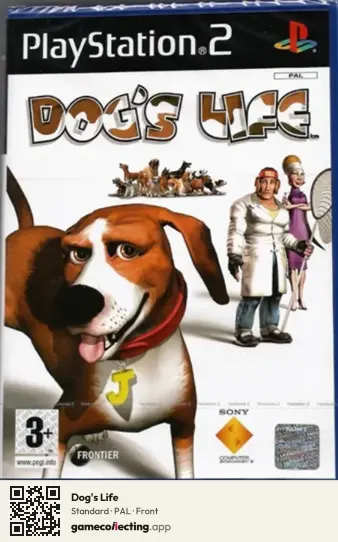 Dog's Life PlayStation 2, PAL box front