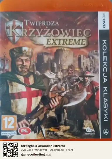 Stronghold Crusader Extreme Computer, Poland box front