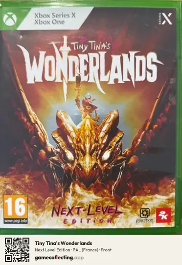 Tiny Tina's Wonderlands Xbox Series X, France box front