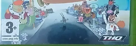 The SpongeBob SquarePants Movie, the PEGI square on its front