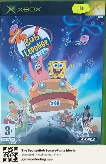 The SpongeBob SquarePants Movie Xbox, France box front