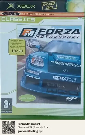 Forza Motorsport Xbox, France box front