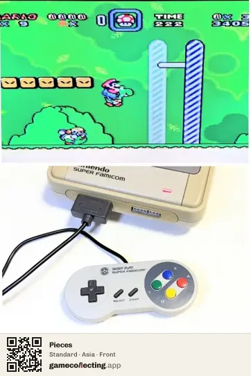 Pieces Super Nintendo Entertainment System, Asia box front