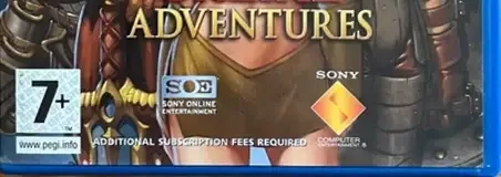 EverQuest Online Adventures, the PEGI square on its front