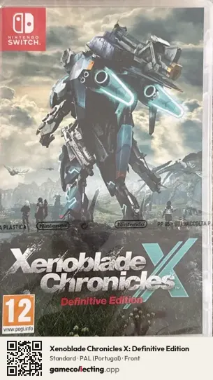 Xenoblade Chronicles X: Definitive Edition Nintendo Switch, Portugal box front