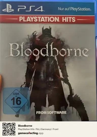Bloodborne PlayStation 4, Germany box front