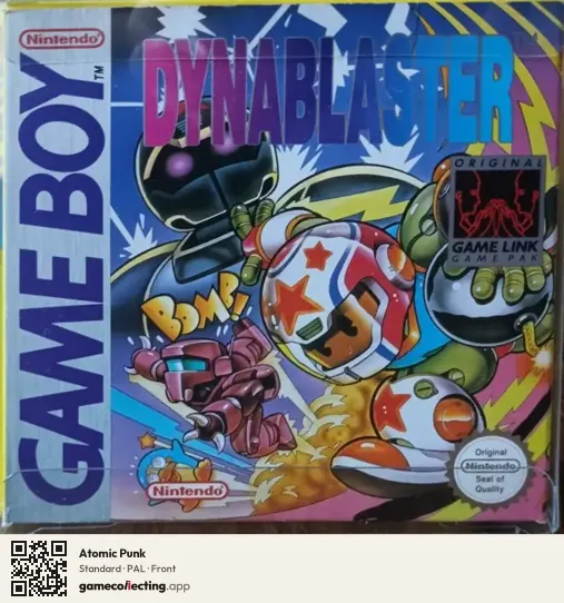 Atomic Punk Game Boy, PAL box front
