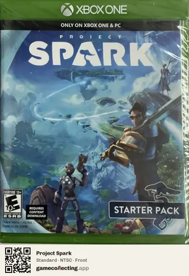 Project Spark Xbox One, NTSC box front