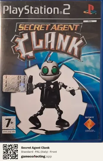 Secret Agent Clank PlayStation 2, Italy box front