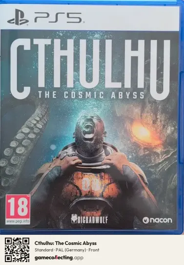 Cthulhu: The Cosmic Abyss PlayStation 5, Germany box front