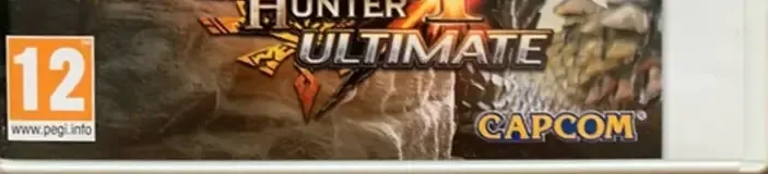 Monster Hunter 4 Ultimate, the USK square on its front