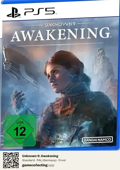 Unknown 9: Awakening PlayStation 5, Germany box front