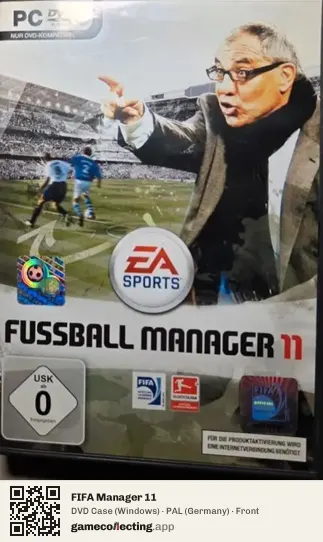 FIFA Manager 11 Computer, Germany box front