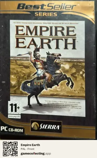 Empire Earth Computer, PAL box front