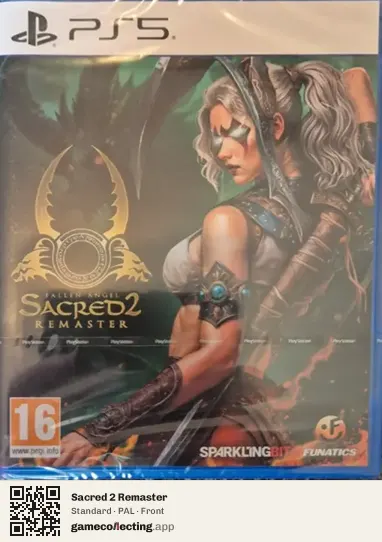 Sacred 2 Remaster PlayStation 5, PAL box front