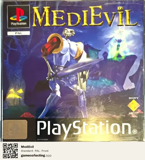 MediEvil PlayStation, PAL box front