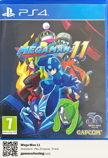 Mega Man 11 PlayStation 4, France box front