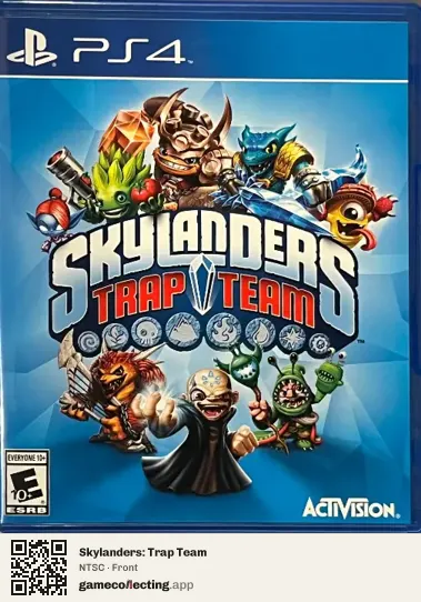 Skylanders: Trap Team PlayStation 4, NTSC box front