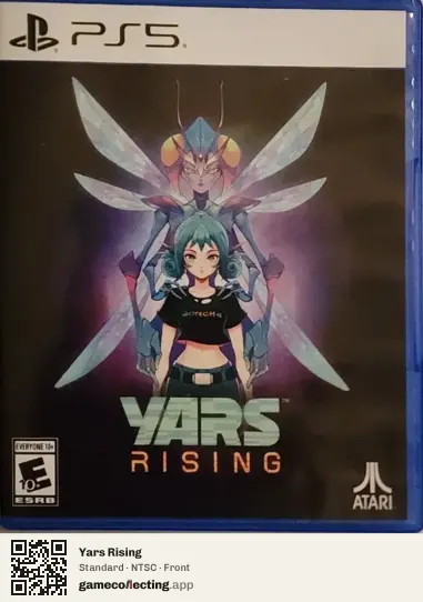 Yars Rising PlayStation 5, NTSC box front