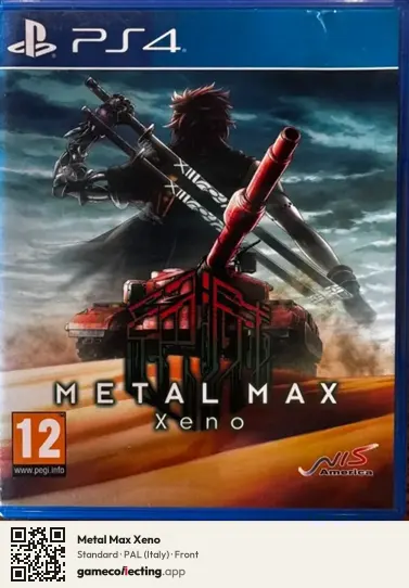 Metal Max Xeno PlayStation 4, Italy box front