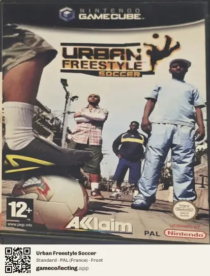 Urban Freestyle Soccer Nintendo GameCube, France box front