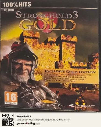 Stronghold 3 Computer, PAL box front
