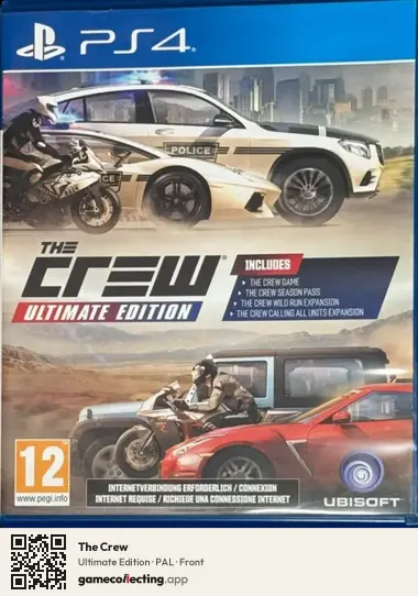 The Crew PlayStation 4, PAL box front