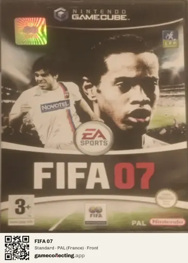 FIFA 07 Nintendo GameCube, France box front
