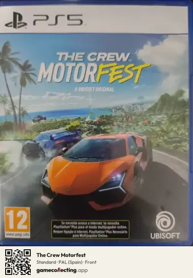 The Crew Motorfest PlayStation 5, Spain box front