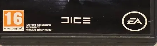 Battlefield 3, the PEGI square on its front