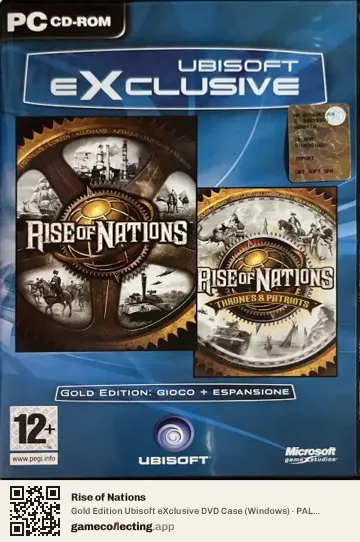 Rise of Nations Computer, Italy box front