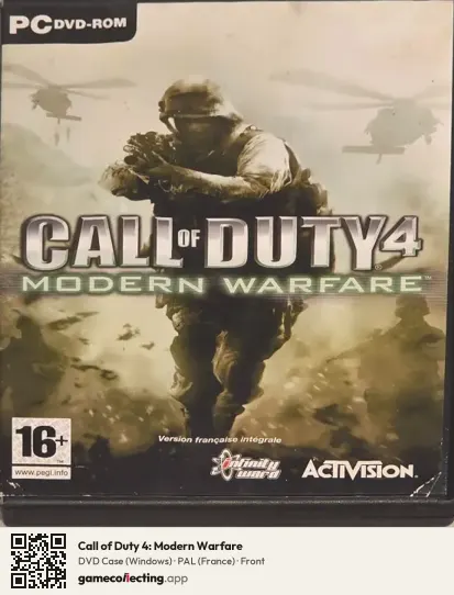 Call of Duty 4: Modern Warfare Computer, France box front