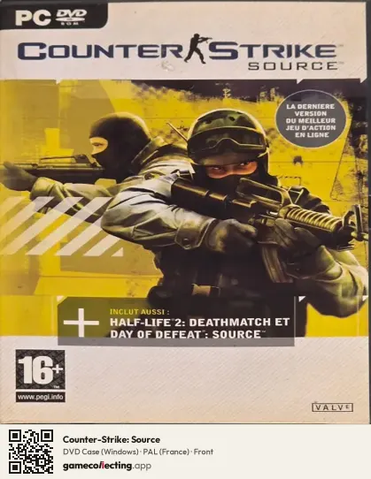 Counter-Strike: Source Computer, France box front