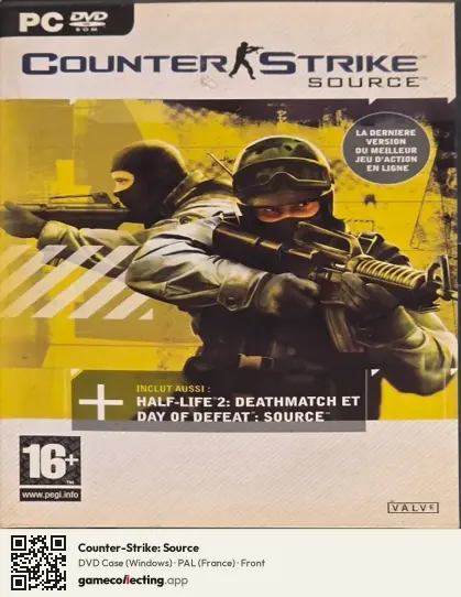 Counter-Strike: Source Computer, France box front
