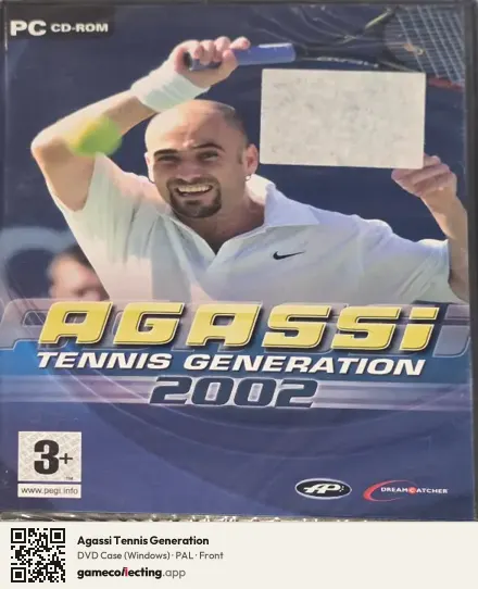 Agassi Tennis Generation Computer, PAL box front
