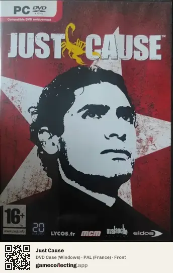 Just Cause Computer, France box front