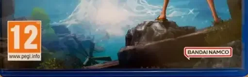 One Piece Odyssey, the PEGI square on its front