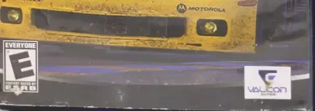Evolution GT, the ESRB box on its front