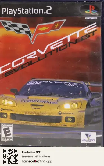 Evolution GT PlayStation 2, NTSC box front